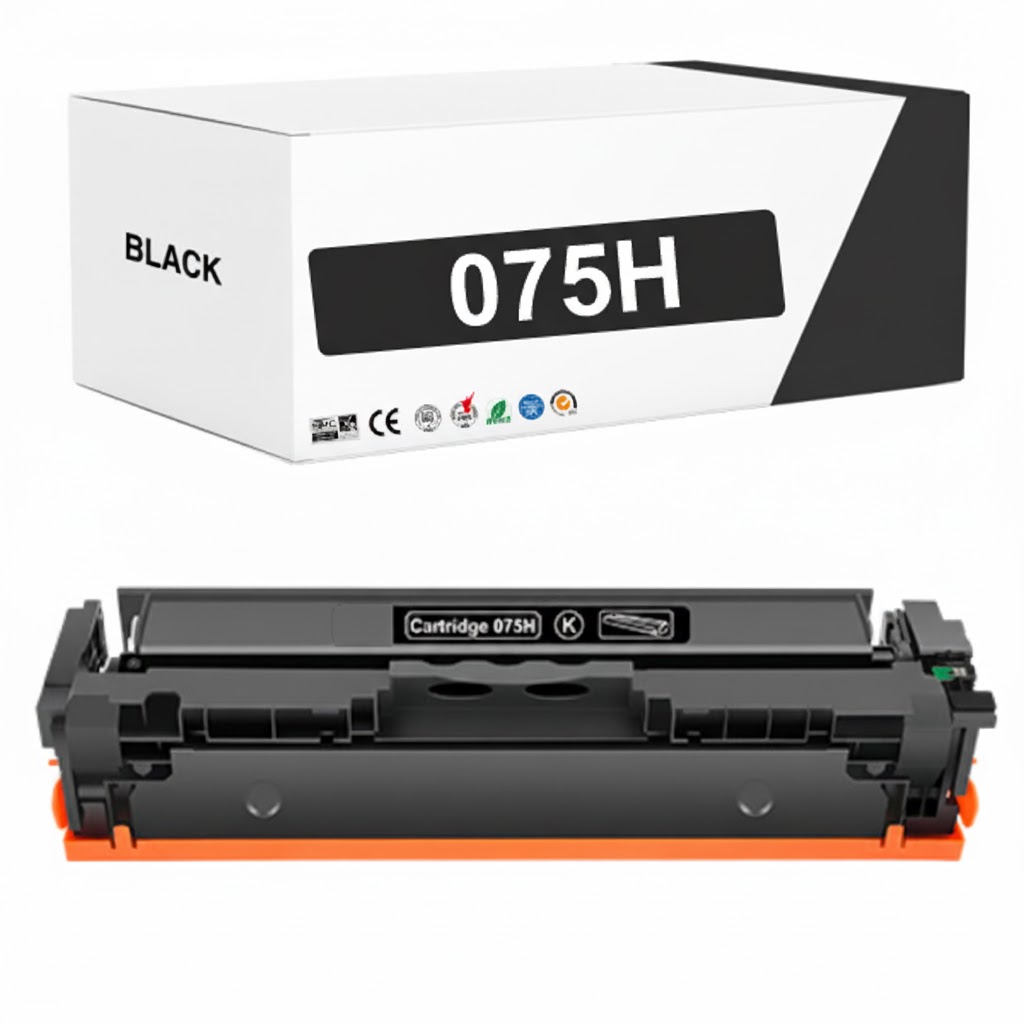 Compatible Canon 075H High Yield Black Toner Cartridge - 6369C001