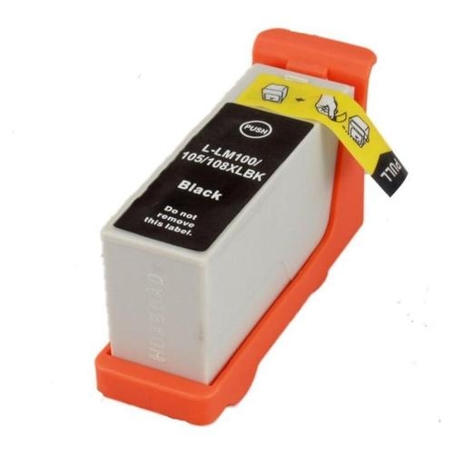 Compatible Replacement for Lexmark 14N1068 / 100XL High Yield Black Ink Cartridge