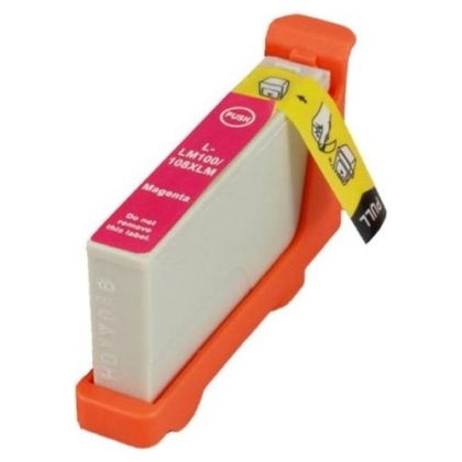 Compatible Replacement for Lexmark 14N1070 / 100XL High Yield Magenta Ink Cartridge