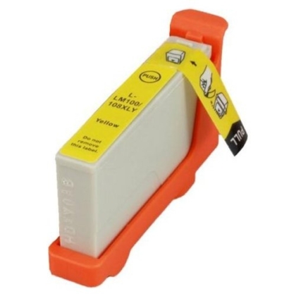 Compatible Replacement for Lexmark 14N1071 / 100XL High Yield Yellow Ink Cartridge
