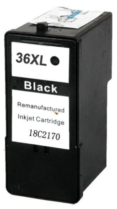 Remanufactured Lexmark 18C2170 (#36XL) Black Inkjet Cartridge