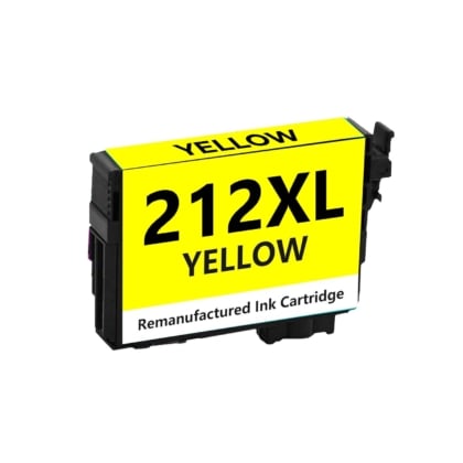 Remanufactured Epson 212XL High Yield Yellow Ink Cartridge