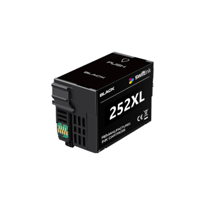 Remanufactured Epson 252XL High Yield Black Ink Cartridge - T252XL120