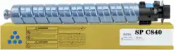 Compatible Ricoh SP C840A (821258) Toner Cartridge, Cyan 34K Yield