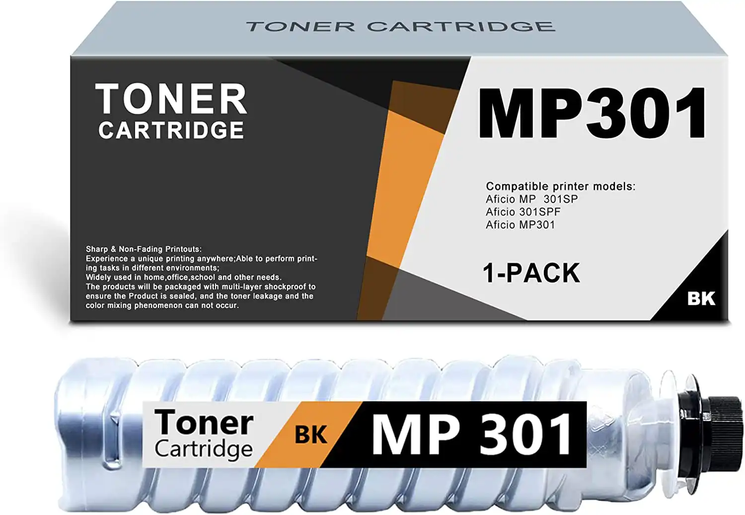 Compatible Black Laser Toner Cartridge for Ricoh 841714 (841767)