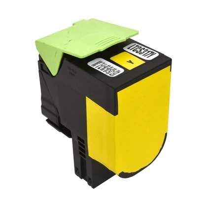 Compatible Lexmark 71B1HY0 High Yield Yellow Toner Cartridge (3500 Page Yield)