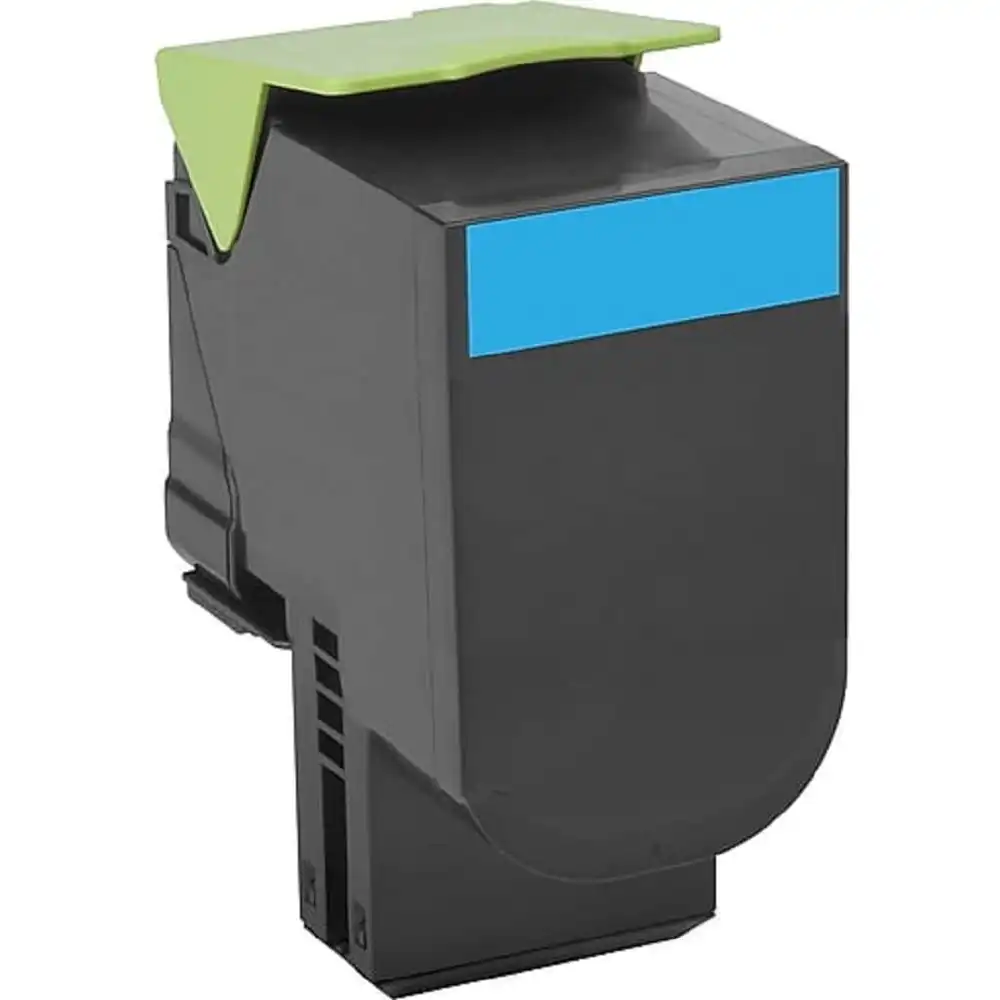 Remanufactured Lexmark 75M1HC0 Cyan Toner Cartridge - High Yield - 8,800 pages