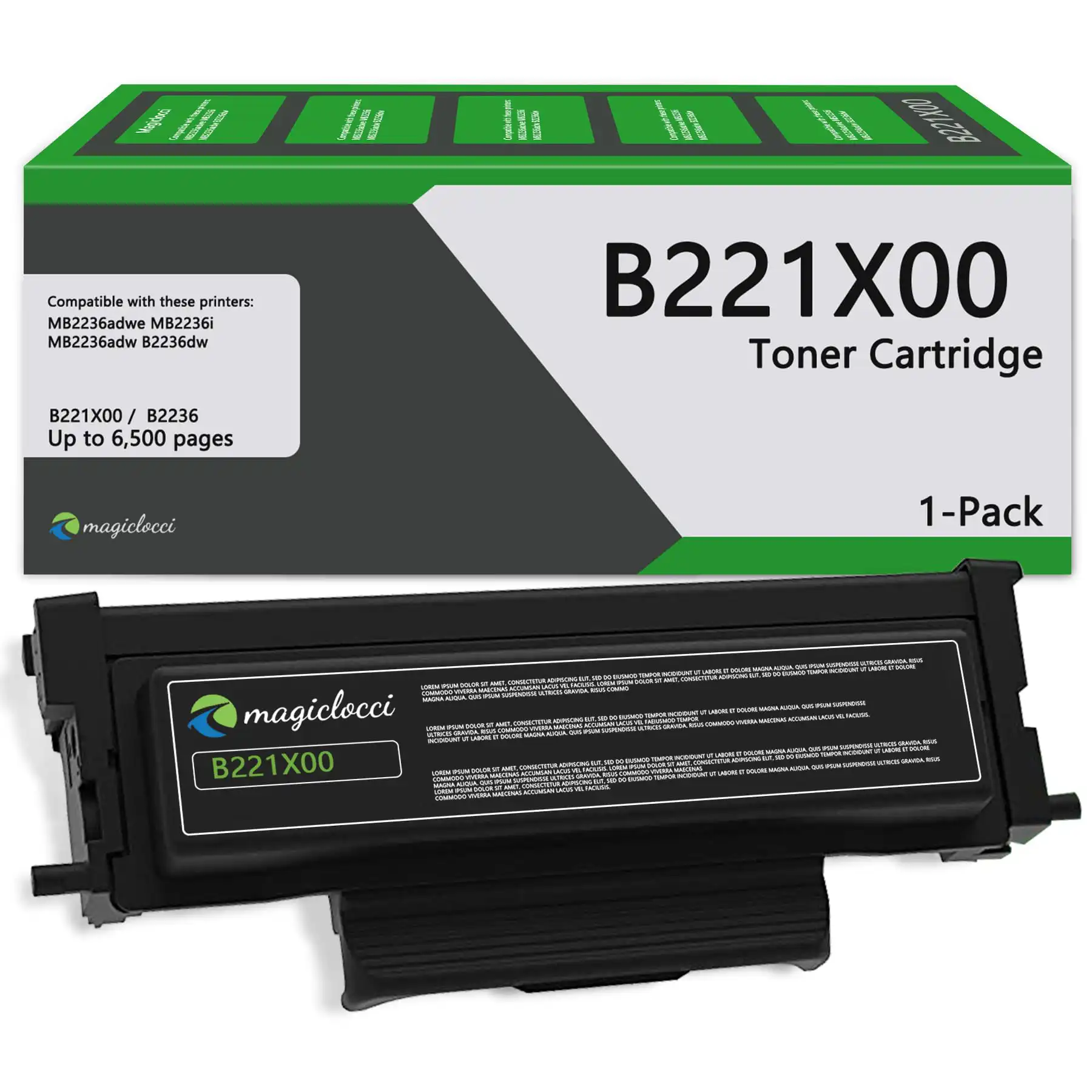Compatible Lexmark B221X00 Black Extra High Yield Toner Cartridge