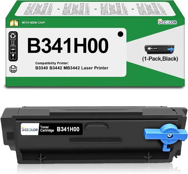 Compatible Lexmark B341H00 Black High Yield Toner Cartridge