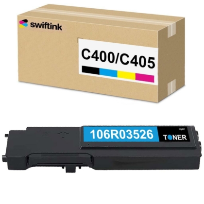 Remanufactured Xerox Versalink C400, C405 Cyan Extra High Yield Toner (106R03526)