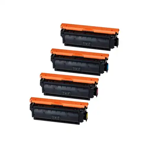 Compatible Canon 040 (Black, Cyan, Magenta, Yellow) Set of 4 Toners