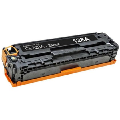 Compatible HP CE320A (HP 128A) Black Toner Cartridge (2000 Page Yield)