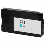 Remanufactured Replacement CZ130A Cyan Ink Cartridge for HP 711