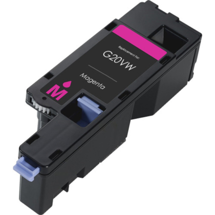 Compatible Magenta Toner for Dell E525w Laser Printers (G20VW) 1,400 Page Yield