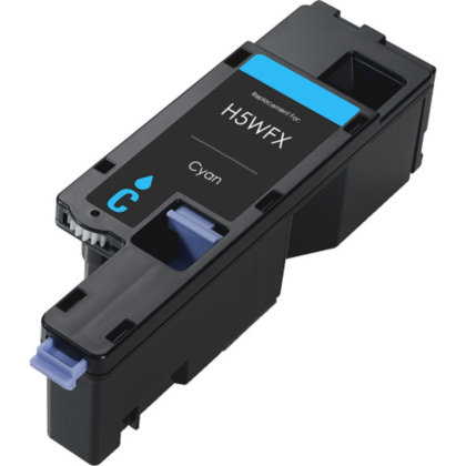 Compatible Cyan Toner for Dell E525w Laser Printers (H5WFX) 1,400 Page Yield