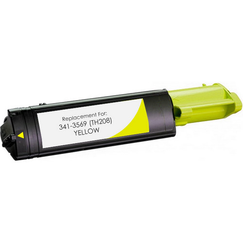 Compatible Dell Yellow Toner for 3010cn Laser Printers (WH006) 2,000 Page Yield
