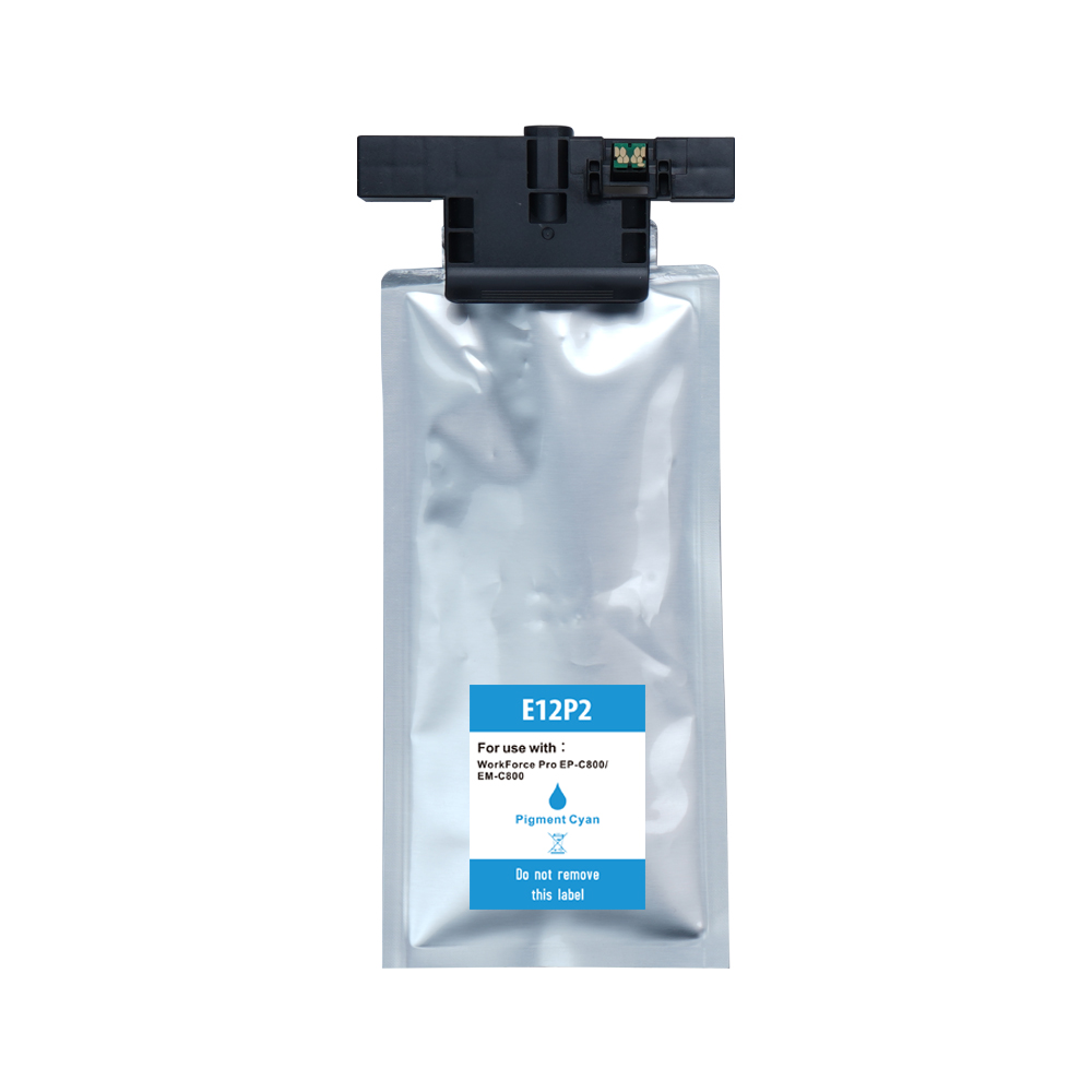 Compatible Epson T12P (T12P200) Cyan High-Yield Ink Pack - 20,000 Page-Yield