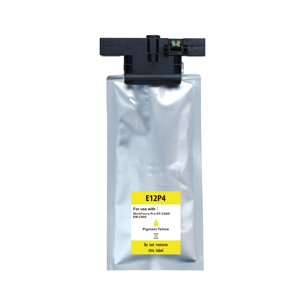 Compatible Epson T12P (T12P400) Yellow High-Yield Ink Pack - 20,000 Page-Yield