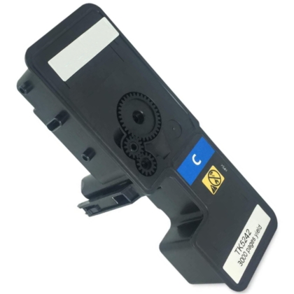 Compatible 1T02R7CUS0 Kyocera TK-5242C Cyan Toner Cartridge (3,000 Page Yield)