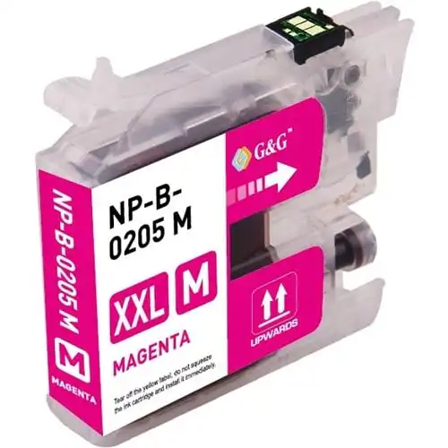 Compatible Brother LC205M Super High-Yield Magenta Ink Cartridge