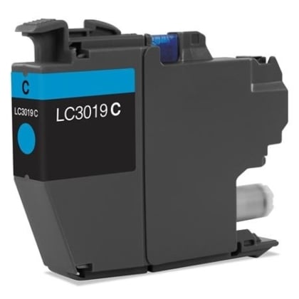 Compatible Brother LC3019C Super High-Yield Cyan Ink Cartridge