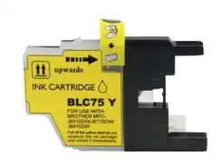 Compatible Brother LC75Y XL High Yield Yellow Ink Cartridge