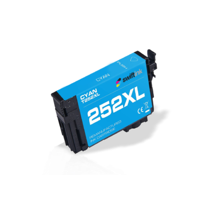 Remanufactured Epson T252XL220 High Yield Cyan Ink Cartridge