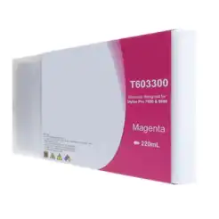 Compatible 220ml Magenta Ink Cartridge for Epson T603300 (T563300)