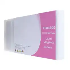Compatible 220ml Light Magenta Ink Cartridge for Epson T603600 (T563600)