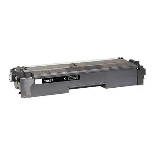 Compatible Brother TN637BK Ultra High Yield Black Toner Cartridge