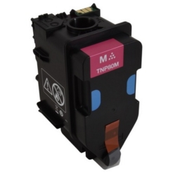 Compatible Konica Minolta TNP79M TNP80M TNP81M (AAJW330) Magenta Toner Cartridge - 9K Page Yield