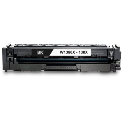 Compatible HP W1380X (HP 138X) High Yield Black Toner Cartridge (4,000 Page Yield)