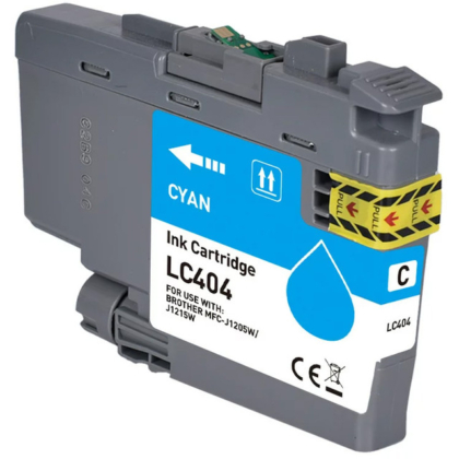 Compatible Brother LC404C Cyan Ink Cartridge