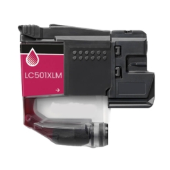 Compatible Brother LC501XLM High Yield Magenta Ink Cartridge