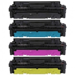 Compatible HP 414A Toner Cartridge 4-Piece Combo Pack (With chip)