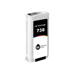 Remanufactured HP 738 Black DesignJet Ink Cartridge (130 ml)