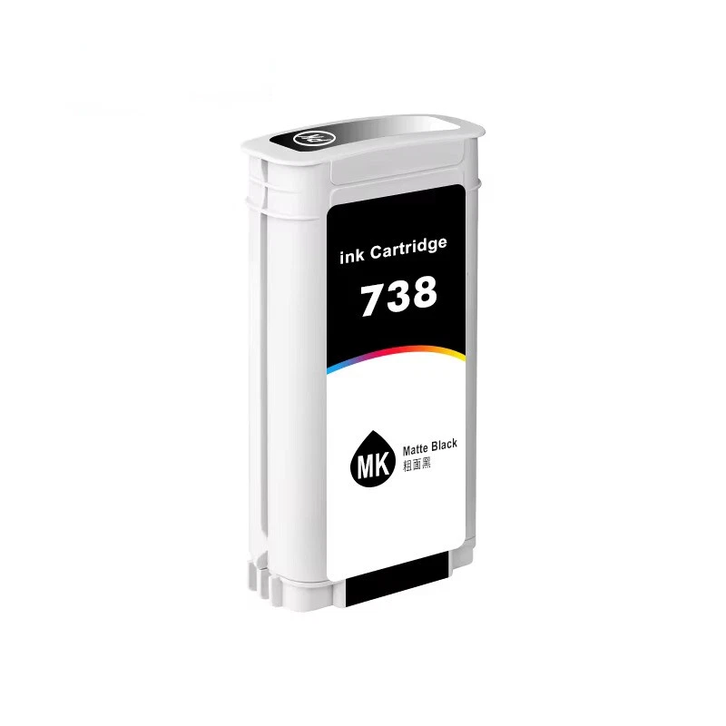 Remanufactured HP 738 Black DesignJet Ink Cartridge (130 ml)
